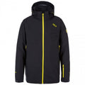 Front - Trespass Mens Crompton  DLX Waterproof Ski Jacket