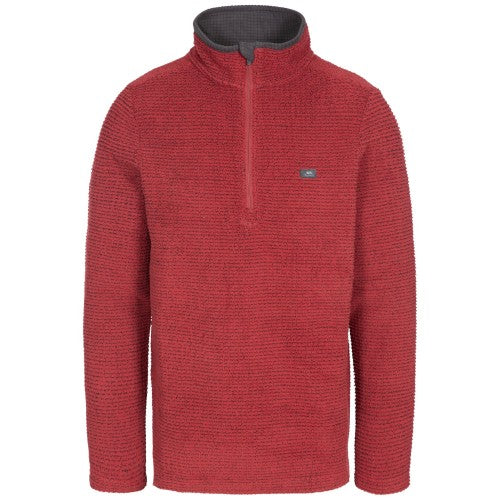 Front - Trespass Mens Nillsee Fleece Top