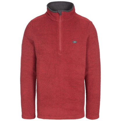 Front - Trespass Mens Nillsee Fleece Top