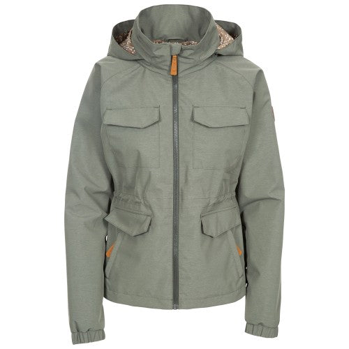 Front - Trespass Womens/Ladies Busybee Waterproof Jacket