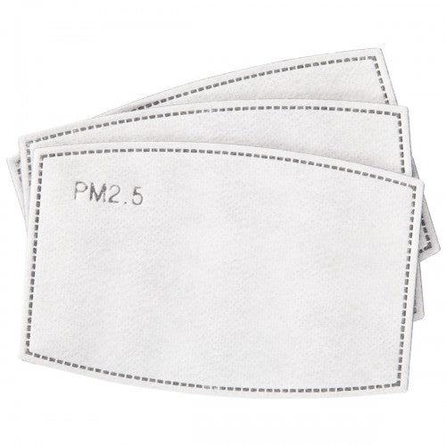 Front - Trespass PM2.5 Face Mask Filters (Pack of 3)