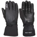 Front - Trespass Unisex Adult Alazzo DLX Leather Ski Gloves