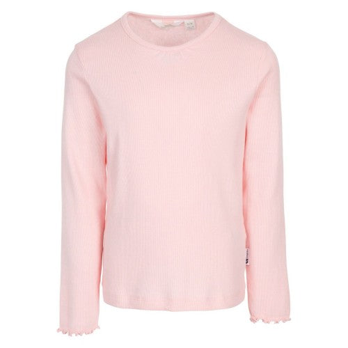 Front - Trespass Girls Content Long-Sleeved T-Shirt