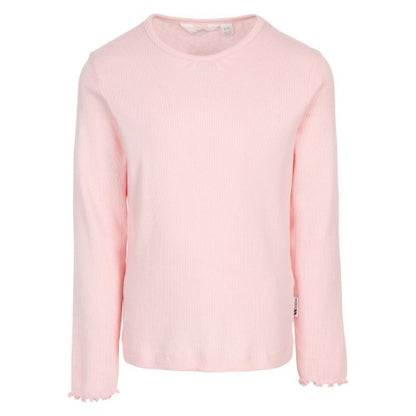 Front - Trespass Girls Content Long-Sleeved T-Shirt