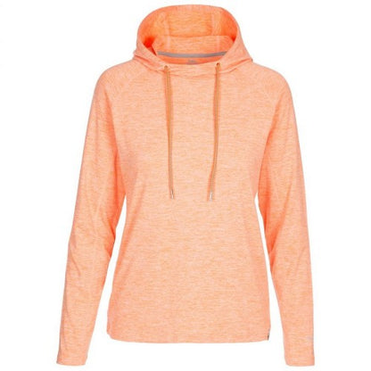Carnation Marl - Front - Trespass Womens-Ladies Hattie Active Hoodie