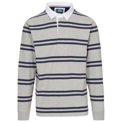 Front - Trespass Mens Keelbeg Cotton Long-Sleeved Top