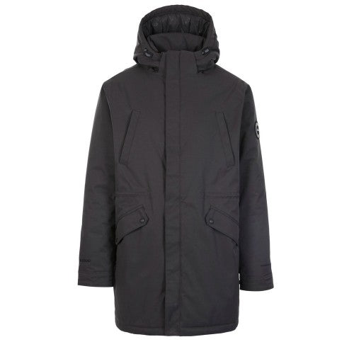 Front - Trespass Mens Caleb DLX Waterproof Jacket