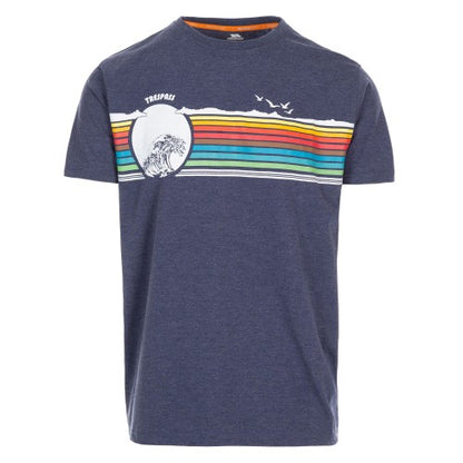 Front - Trespass Mens Lakehouse T-Shirt