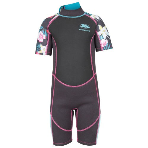 Front - Trespass Childrens/Kids Posie Wetsuit