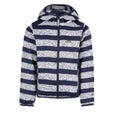 Front - Trespass Childrens/Kids Conjure Stripe Marl Fleece Jacket