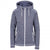 Front - Trespass Womens/Ladies Rootless Stripe Marl AT200 Fleece Jacket