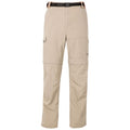 Front - Trespass Mens Rynne B Mosquito Repellent Cargo Trousers