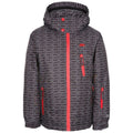 Front - Trespass Boys TP50 Waterproof Ski Jacket