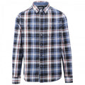 Front - Trespass Mens Zalah Checked Flannel Shirt