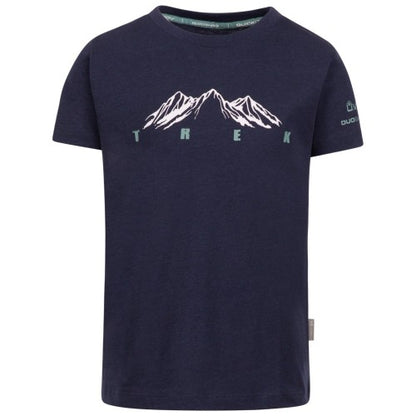 Blue - Front - Trespass Boys Majestic T-Shirt