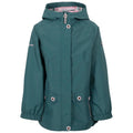 Front - Trespass Girls Flourish TP75 Waterproof Jacket