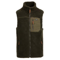 Front - Trespass Mens Buckless Fleece Gilet