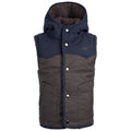 Front - Trespass Childrens/Kids Obtain Reversible Gilet