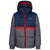 Front - Trespass Childrens/Kids Strewd Contrast Zip Padded Jacket