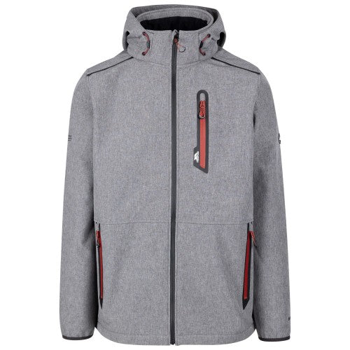 Front - Trespass Mens Anak Soft Shell Jacket