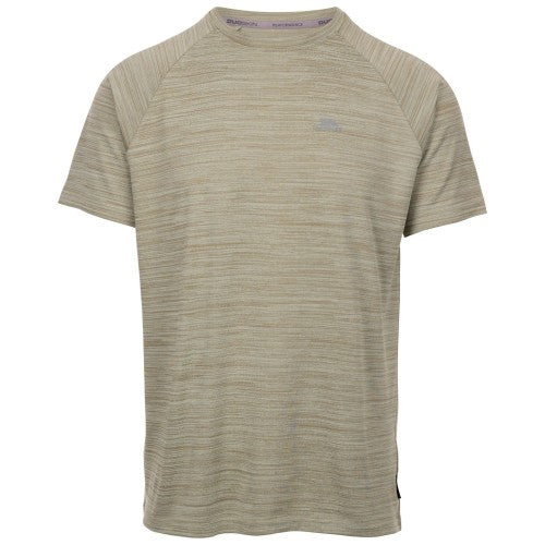 Burnt Orange Marl - Front - Trespass Mens Leecana TP75 T-Shirt