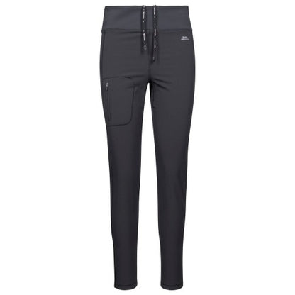 Front - Trespass Womens/Ladies Jovana Softshell Leggings