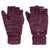 Front - Trespass Womens/Ladies Mittzu Fingerless Knitted Ski Gloves