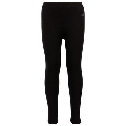 Greensea - Front - Trespass Childrens-Kids Fuzzy Sherpa Lined Leggings