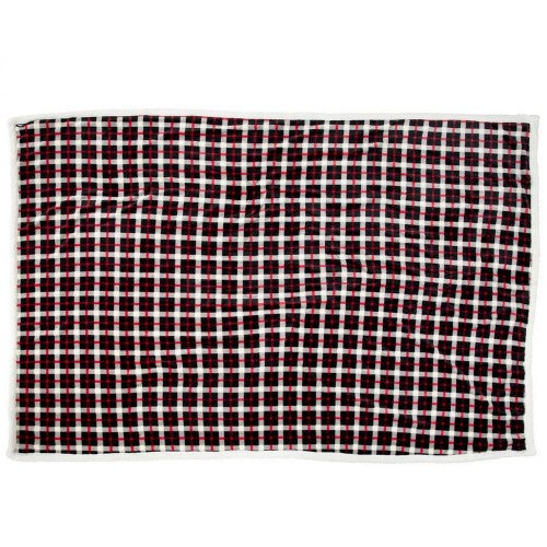 Front - Trespass Vallon Sherpa Blanket