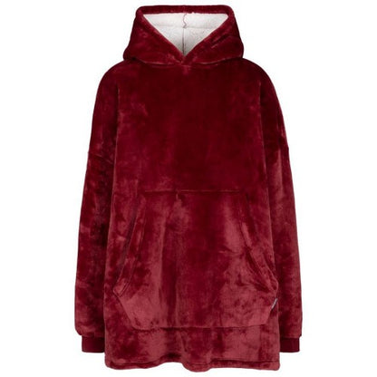 Front - Trespass Unisex Adult Cosiness Oversized Hoodie Blanket