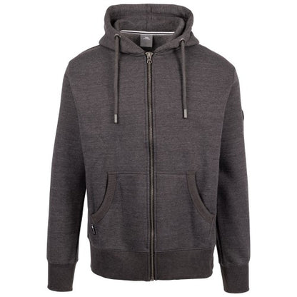 Front - Trespass Mens Bran Full Zip Hoodie