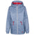 Front - Trespass Womens/Ladies Niggle TP75 Checked Waterproof Jacket