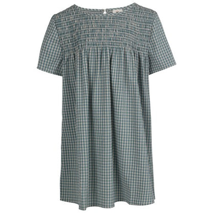 Front - Trespass Womens/Ladies Candice Gingham Smock Top
