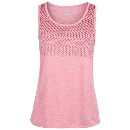 Front - Trespass Womens/Ladies Lopu TP75 Active Tank Top