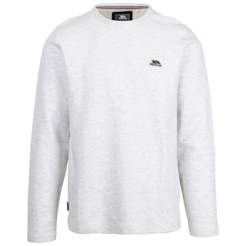 Front - Trespass Mens Calverley Sweatshirt