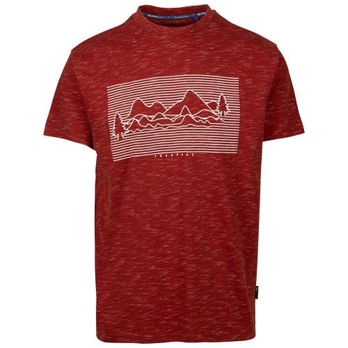 Front - Trespass Mens Kalar Technical T-Shirt