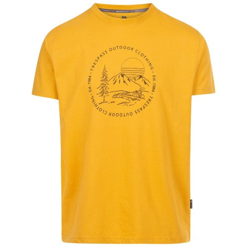 Front - Trespass Mens Glentress Printed T-Shirt