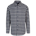 Front - Trespass Mens Paulbury Checked Shirt