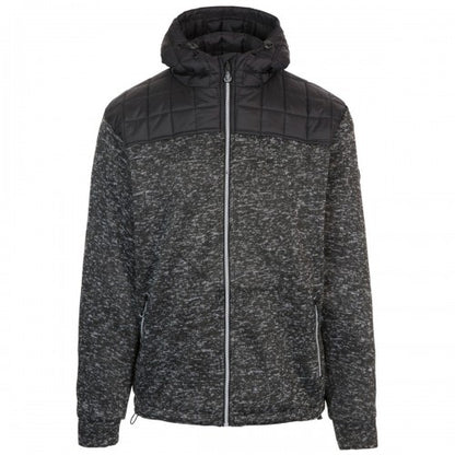 Front - Trespass Mens Axleydon AT200 Hooded Fleece Jacket