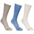 Front - Trespass Unisex Adult Heathan Socks (Pack of 3)