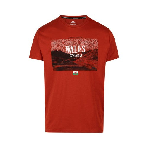 Front - Trespass Mens Ashta Printed T-Shirt