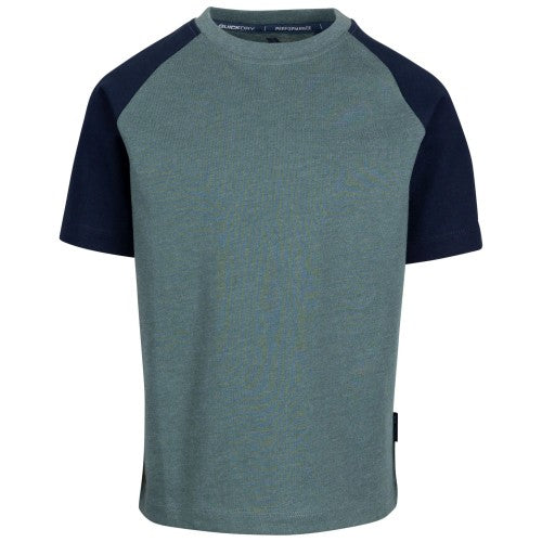 Front - Trespass Boys Clined T-Shirt