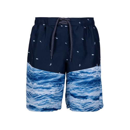 Front - Trespass Mens Orman Swim Shorts
