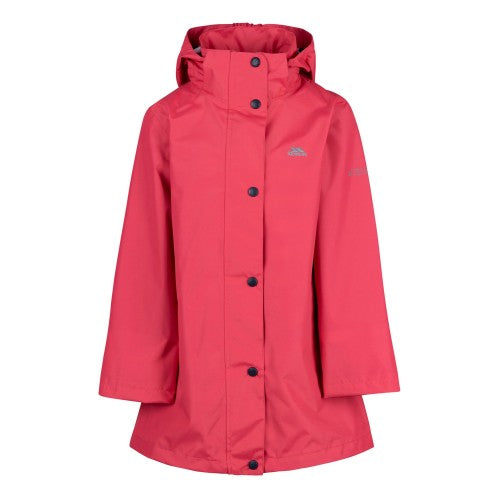 Front - Trespass Girls Sentimental Waterproof Jacket