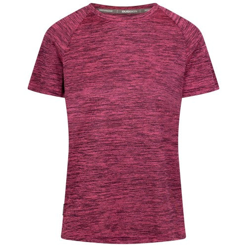Grey Marl - Front - Trespass Womens-Ladies Selinne Duo Skin Active Top
