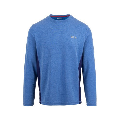 Pine Marl - Front - Trespass Mens Charlie Long-Sleeved T-Shirt