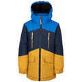 Honeybee-Navy - Front - Trespass Childrens-Kids Westere Waterproof Jacket