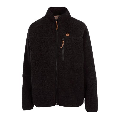 Front - Trespass Womens/Ladies Quake Leather Trim Fleece Jacket