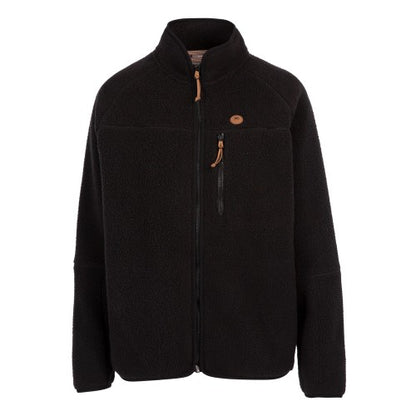 Front - Trespass Womens/Ladies Quake Leather Trim Fleece Jacket