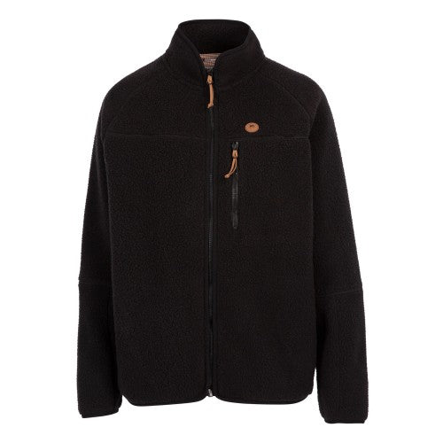 Front - Trespass Womens/Ladies Quake Leather Trim Fleece Jacket